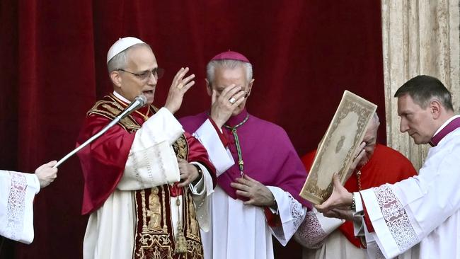 In a statement released shortly after the announcement from the Vatican, Mr Albanese praised Pope Leo XIV — the first American pontiff — for his message of inclusivity and peace. Picture: AFP