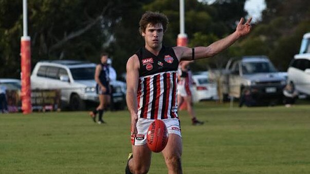 Zacc Cocks remains a champion player for Glencoe. Picture: Glencoe Football Club