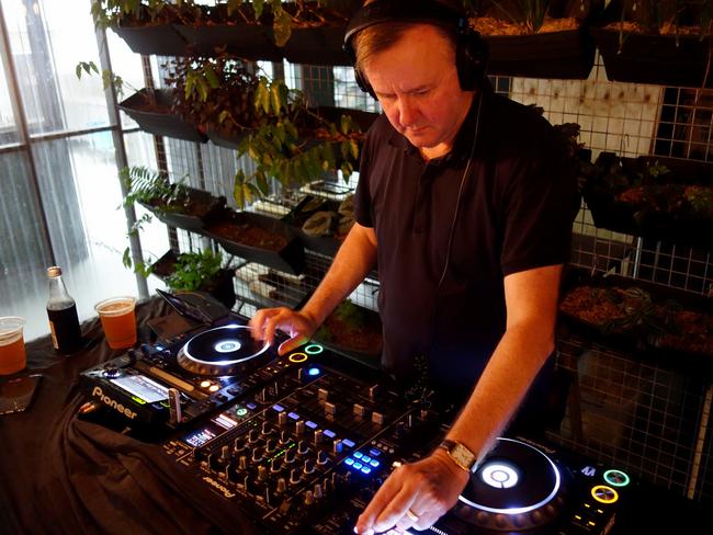 DJ Albo hits the decks, cementing his popularity in Sydney’s inner west.