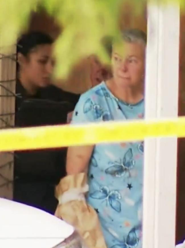 Detectives arrested her at her Taperoo home on Sunday. Picture: 9 NEWS Adelaide