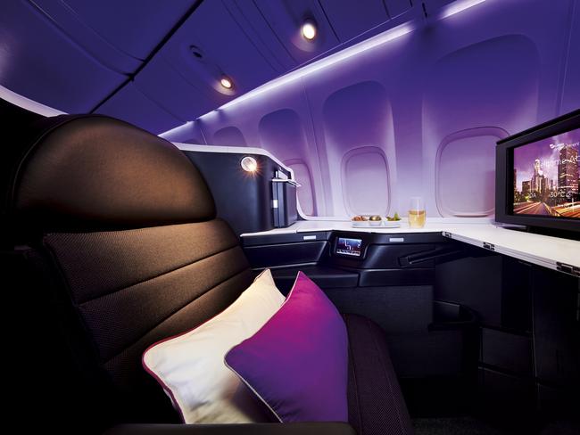 Flying in Virgin Australia’s The Business is a lot more affordable with frequent flyer points