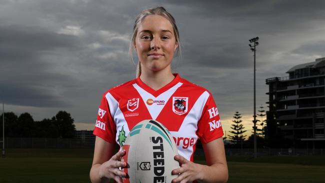 St George Illawarra Dragons young gun Teagan Berry