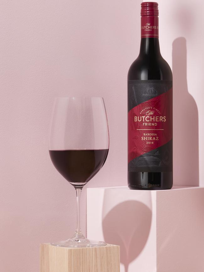 The Butcher’s friend Barossa Shiraz. Picture: Supplied.