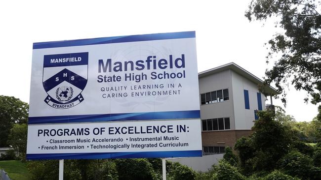 Mansfield State High School. Picture: AAP/Richard Waugh