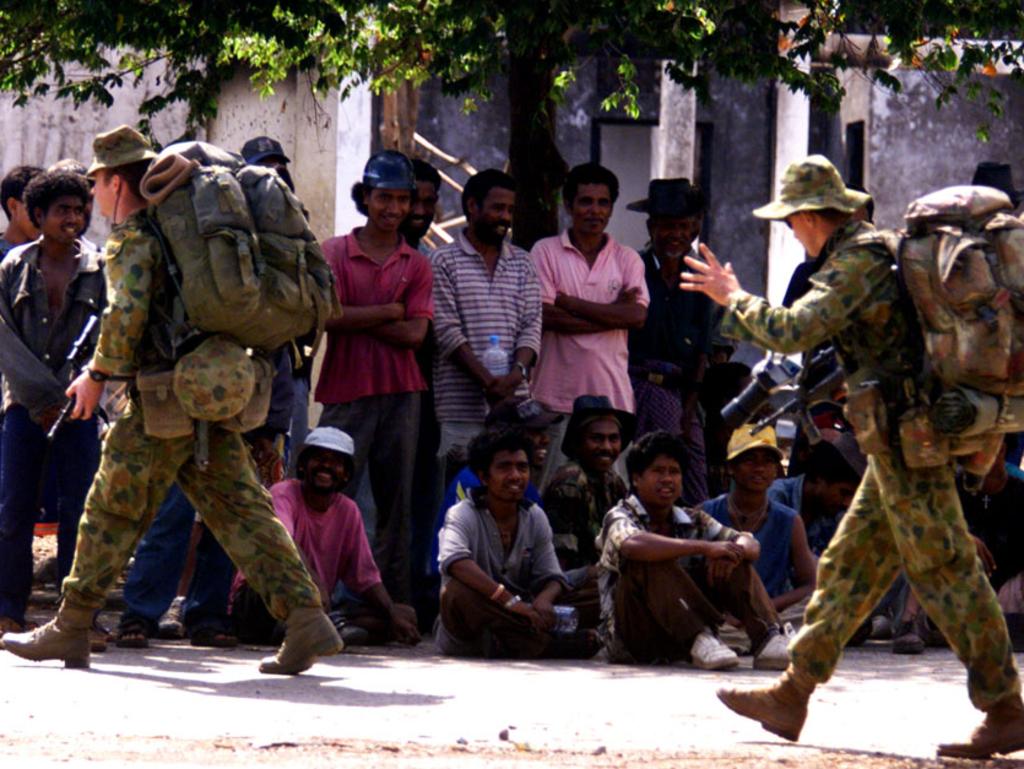 Despite an investigation being held into the abuse, no charges were ever laid. Pic John Feder. Australia / Armed Forces / Army Indonesia / East Timor