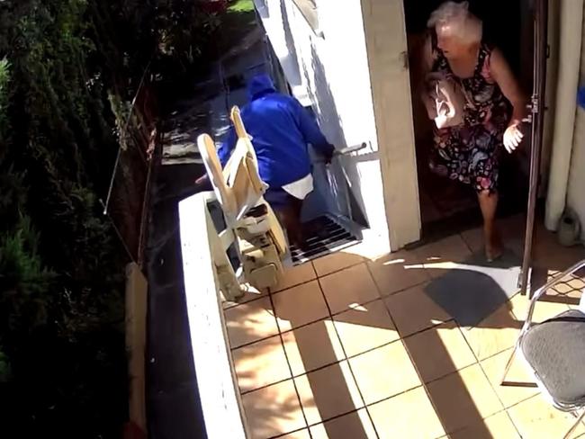 An elderly woman has chased an intruder outside her home. Picture: Facebook