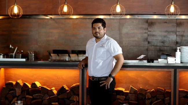 Mazhar Ahmed in his former role as general manager of the Waterbar and Grill Steakhouse. Picture: Stewart McLean