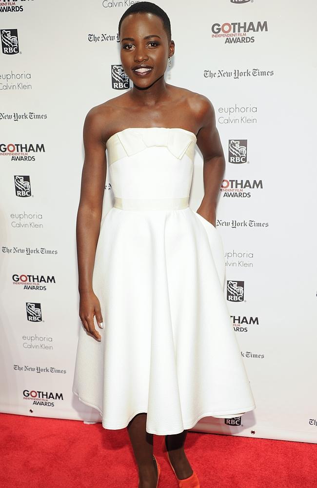 Actress Lupita Nyong'o at the 23rd Annual Gotham Independent Film Awards in New York. Picture: Evan Agostini/InvisionAP