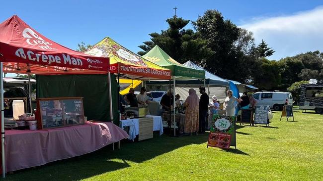 You can find Warrnambool's Fresh Market at the beautiful Lake Pertobe. Picture: Facebook