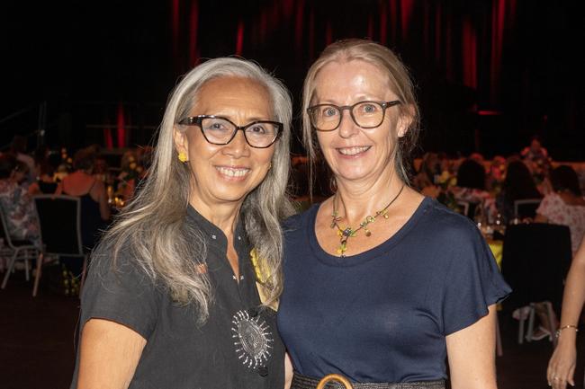 Vivien Hanrahan and Janet Ambrose at the Zonta Club of Mackay Inc International Women's Day Luncheon at the MECC Sunday March 5 2023 Picture: Michaela Harlow