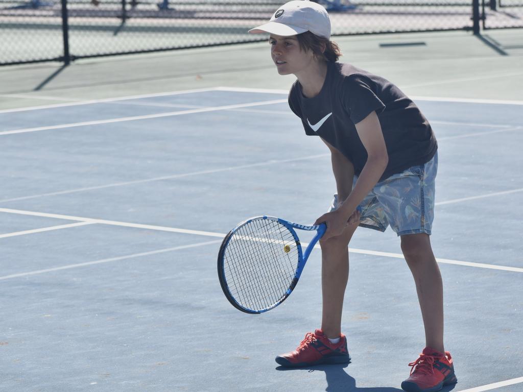 Action from Head State Age Junior Championships, Rockhampton Regional Tennis Centre, September 17, 2023.