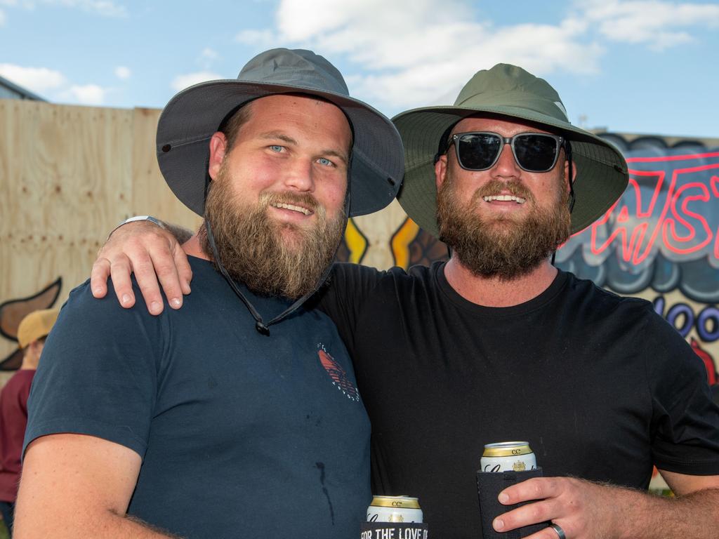 Brothers, Travis and Ricky Arnold. Meatstock at the Toowoomba Showgrounds. April 14th, 2023