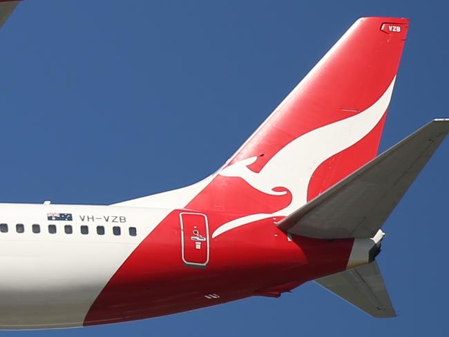 General, generic, stock photo of a Qantas passenger jet airplane coming in to land at the Cairns Airport, bringing domestic tourists into the Far North Queensland region. PICTURE: BRENDAN RADKE