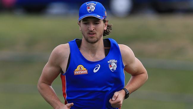 Marcus Bontempelli is set to play his first game for the year. Picture: Wayne Ludbey