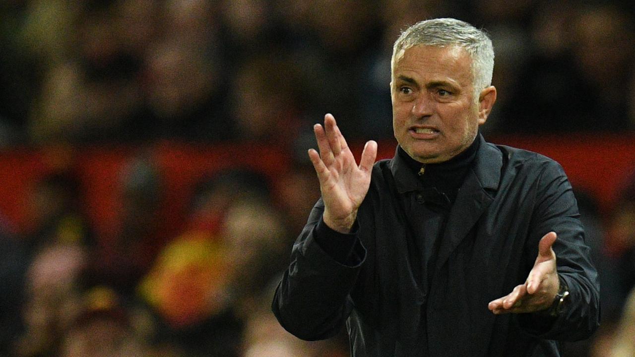 Jose Mourinho earns a stay of execution. (Photo by Oli SCARFF / AFP) /