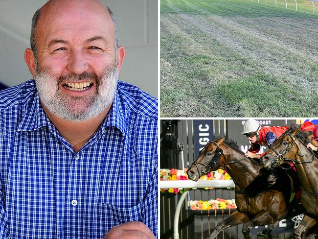 Feedback on the performance on the repaired Gold Coast track has been excellent, the club's boss Steve Lines (left) says. Pictures: File, Magic Millions