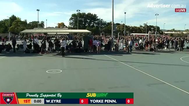 REPLAY: SA Country Netball Championships - Western Eyre vs Yorke Peninsula (U13's Div2A) - Court 5