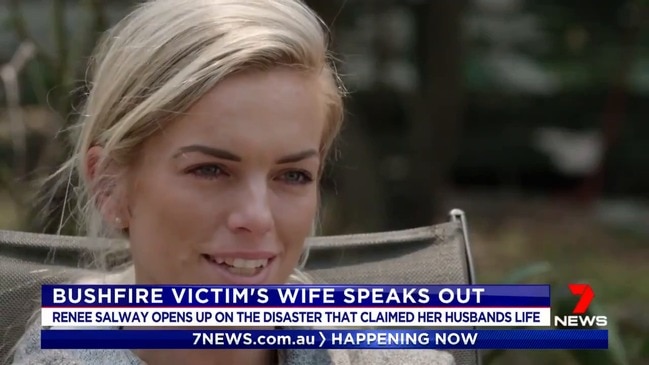 Grieving widow of Cobargo fire victim reveals his last promise (7 News)