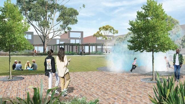 An artist's impression of Penrith's City Park which is expected to be completed in 2023. Picture: Supplied