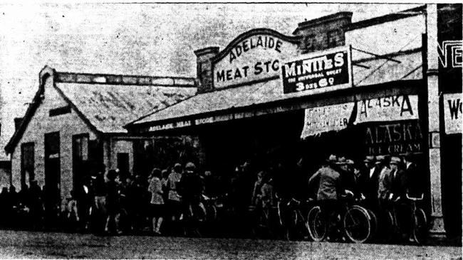 The butcher at Enfield, near which the escapees were fatally shot. Picture: The Adelaide Chronicle