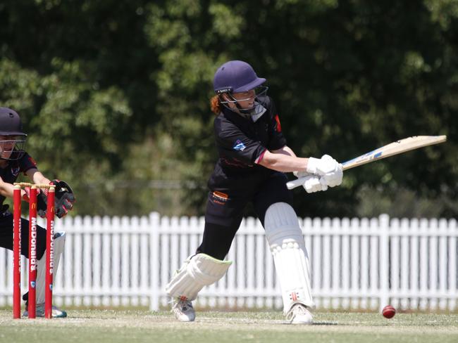 Lucy Mellis hits out for Penrith. Picture Warren Gannon Photography