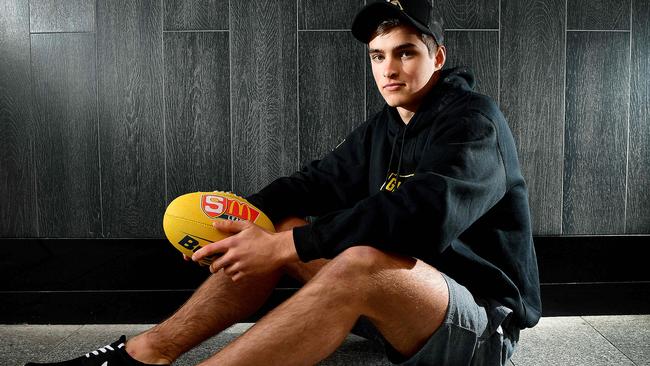 SON OF A GUN: Father-son prospect Jackson Edwards should join the Adelaide Crows in the AFL rookie draft. Picture: Bianca De Marchi