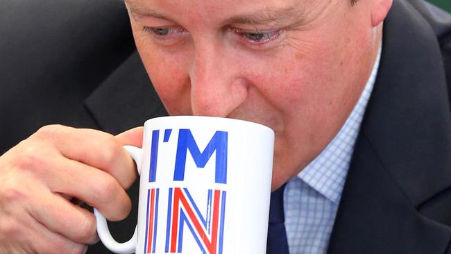 Britain's Prime Minister David Cameron is showing signs of panic.
