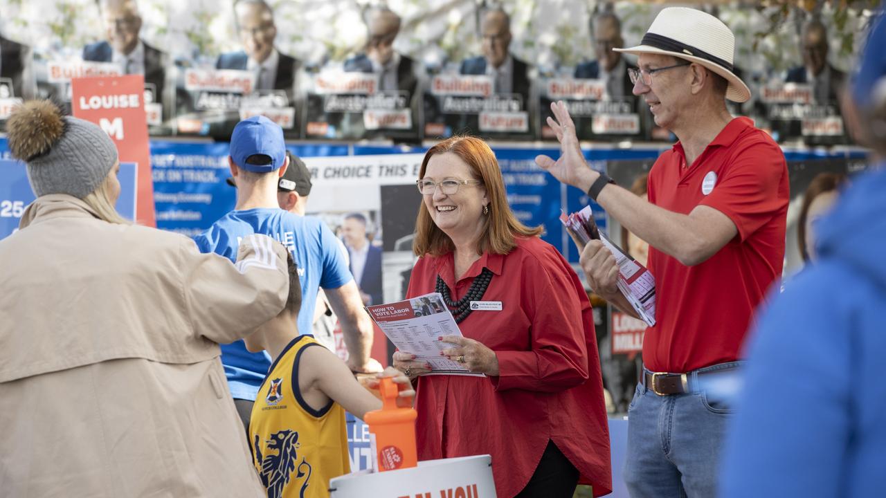 Louise Miller Frost, MP for Boothby, at Mitcham Village Institute. Picture: Brett Hartwig