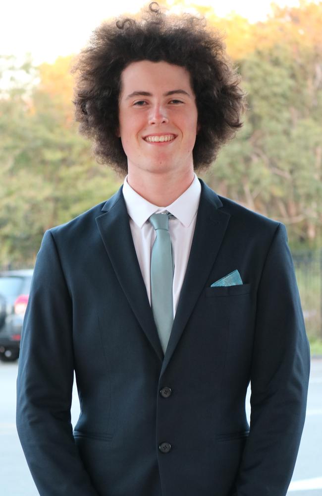 Jake Dare at the Coolum State High School 2024 formal. Picture: Letea Cavander