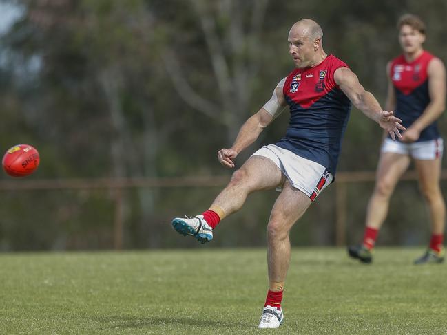 MPNFL football Division 1: Frankston Bombers v Mt Eliza. #8 Mt Eliza. Picture: Valeriu Campan