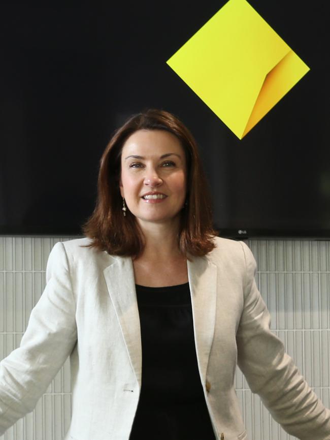 CBA group executive of marketing and corporate affairs Monique Macleod. Picture: Britta Campion/The Australian