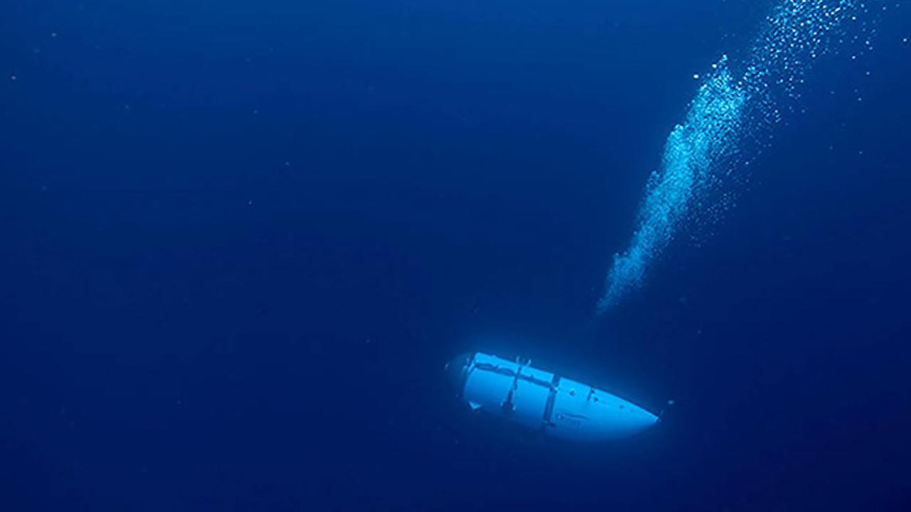 Oxygen levels are rapidly running out as time closes in on rescue efforts. Picture: OceanGate Expeditions / AFP