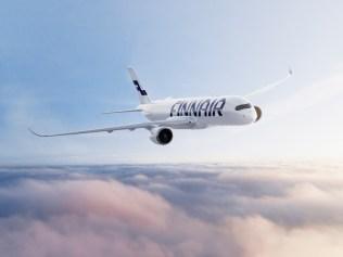 We take to the skies with Finnair business class.