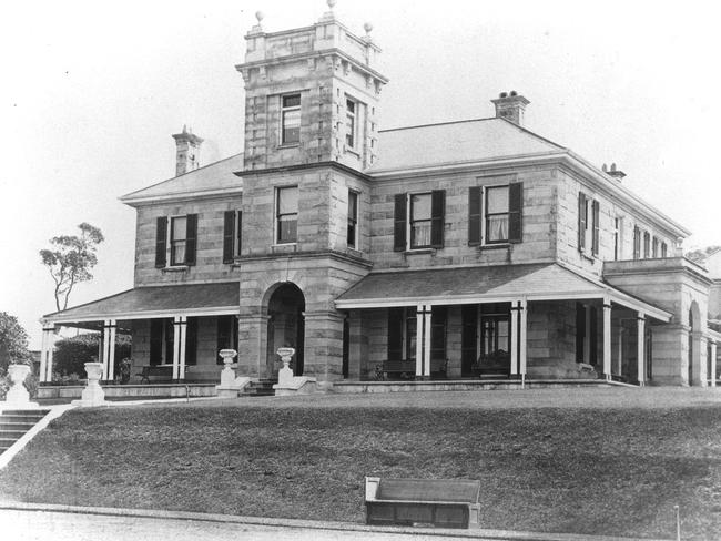 Fairlight House before it was demolished in 1939. Picture: Manly, Warringah and Pittwater Historical Society