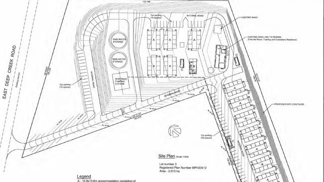 The complex will comprise of a dozen cabin-style dormitories, and needs to be running by January 2022 according to the company.