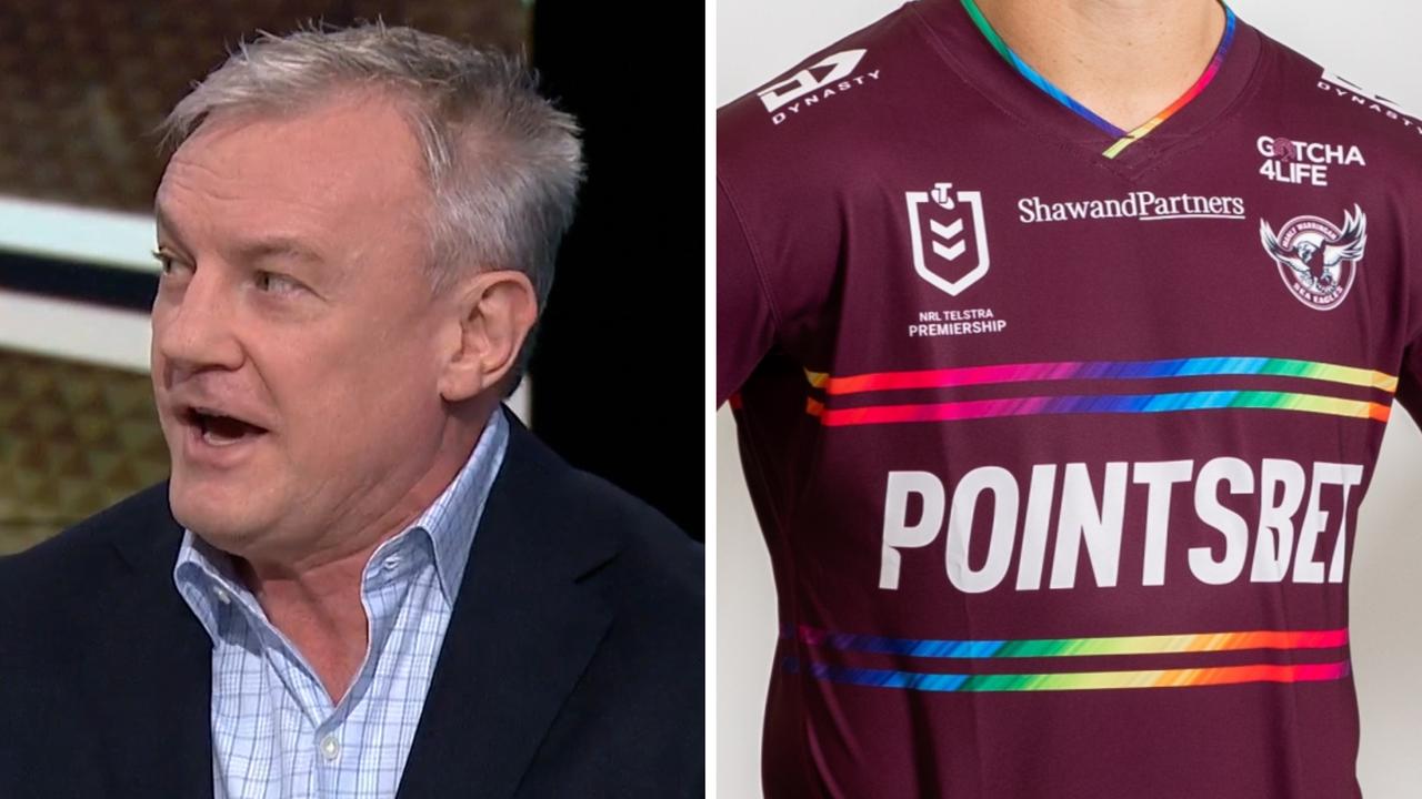 Paul Kent had his say about the pride jersey furore.