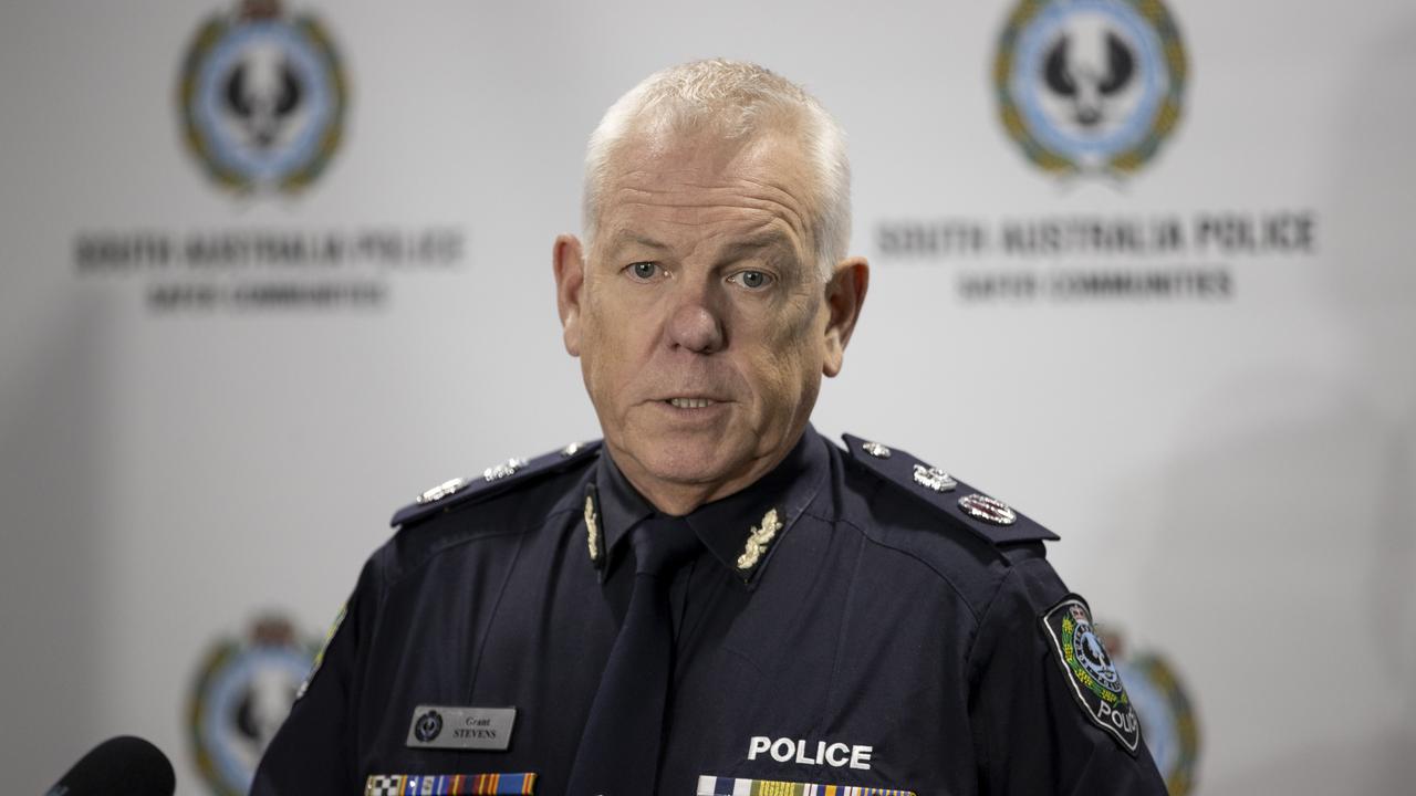 SA Police Commissioner Grant Stevens responds to the State Budget law and order splurge. Picture: Brett Hartwig.