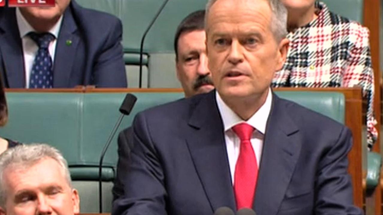 Bill Shorten's Budget reply speech.