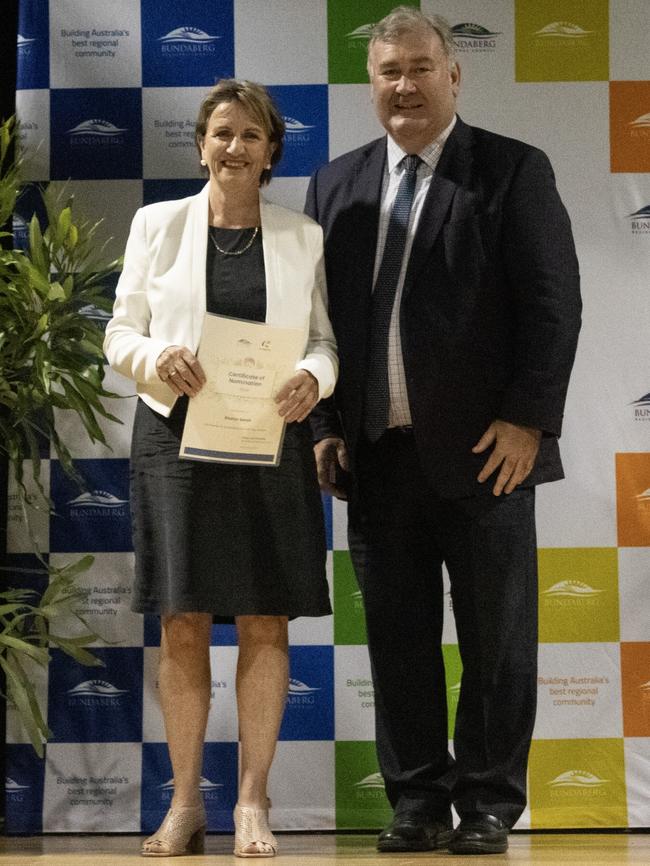 Sharon Sarah was nominated for the Citizen of the Year Award at the 2024 Bundaberg Australia Day Awards.