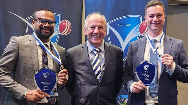 Sahan Perera, Phil O'Meara and Glen Parker.