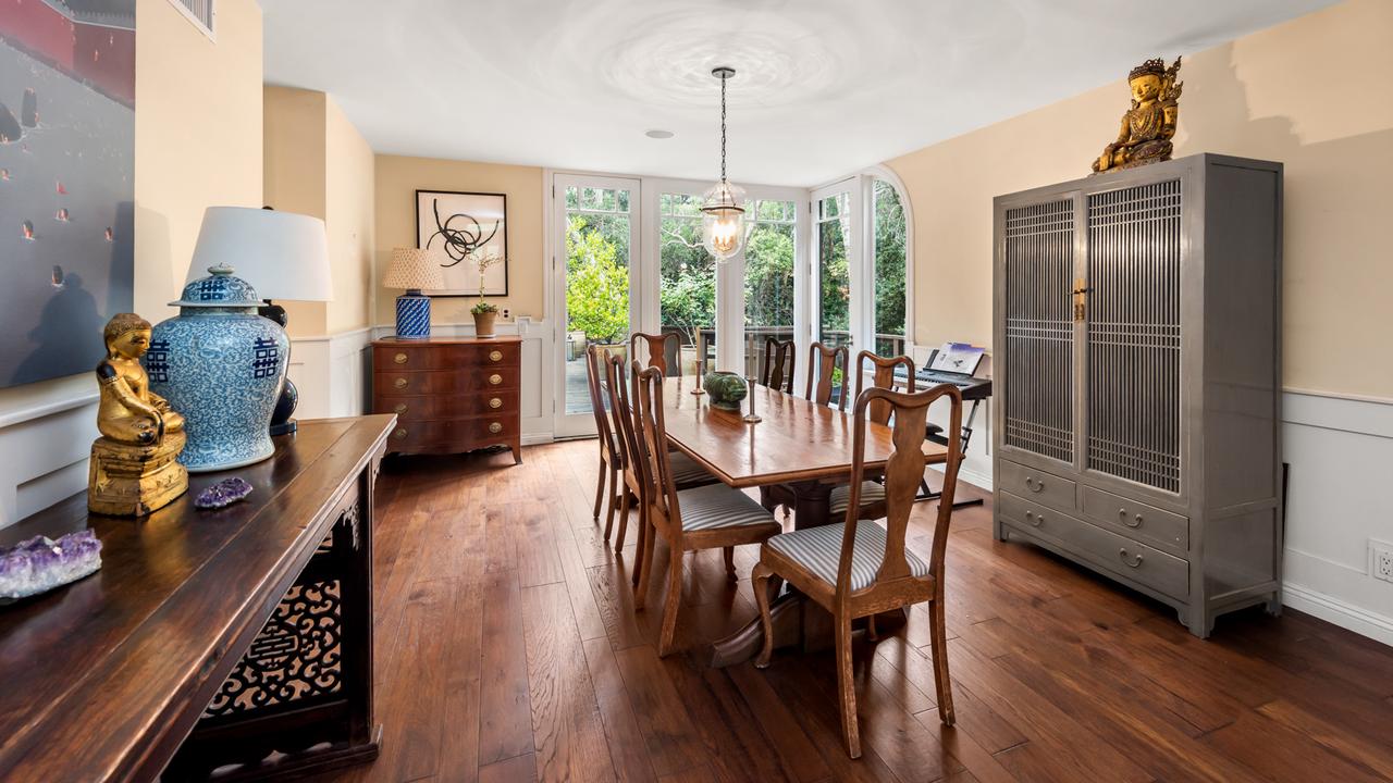The large dining room seats a large family in comfort for the holidays. Picture: Marc Angeles/TopTenRealEstateDeals