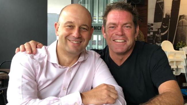 NRL boss Todd Greenberg made time to catch up with Noddy.