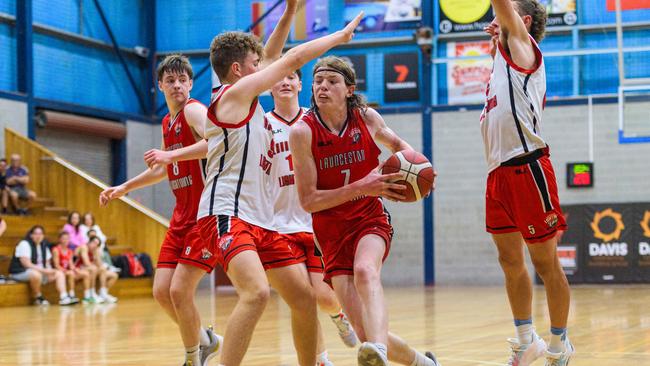 Launceston Lightning Red U18 player Logan Gibson. Picture: Simon Sturzaker Photography