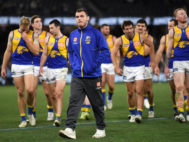 Luke Shuey of the Eagles. Picture: Morgan Hancock/AFL Photos via Getty Images