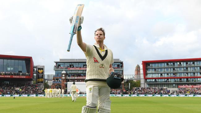 Steve Smith was unstoppable in England. Picture: Stu Forster/Getty