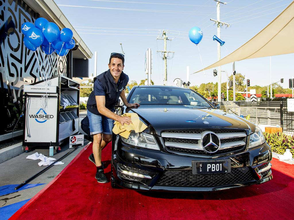 Seven-time V8 Supercars winner Jamie Whincup owns LOCA Case &amp; Drive Thru Coffee in Hope Island. Picture: Jerad Williams