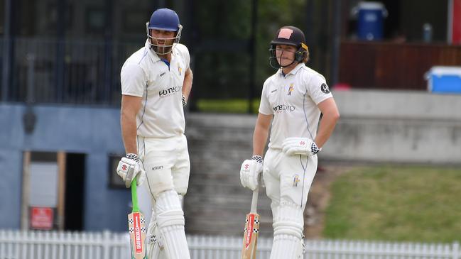 Premier club cricket between University of Queensland and Gold Coast. Saturday January 21, 2023. Picture, John Gass