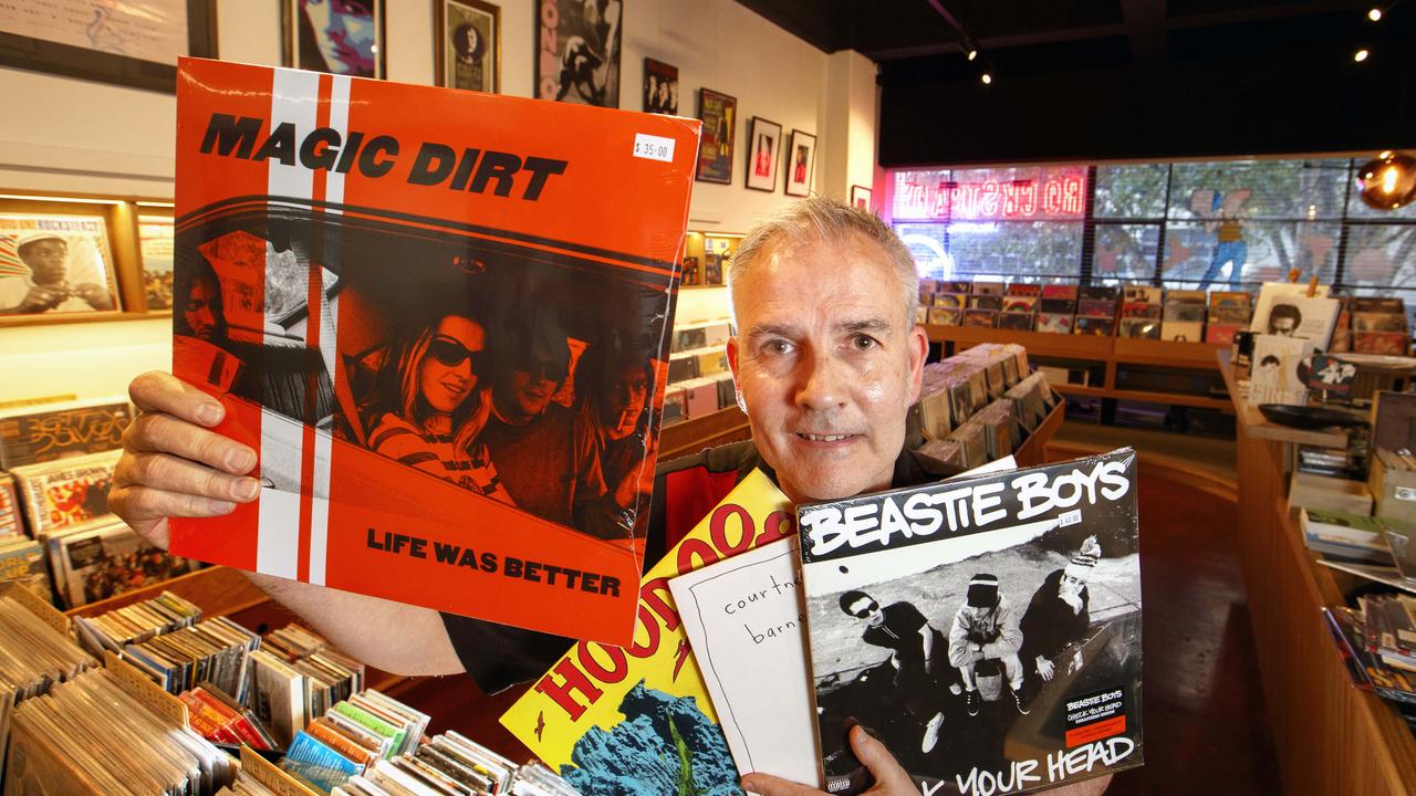 Australians spent over $8 million in lockdown buying rare vinyl. Picture: David Geraghty