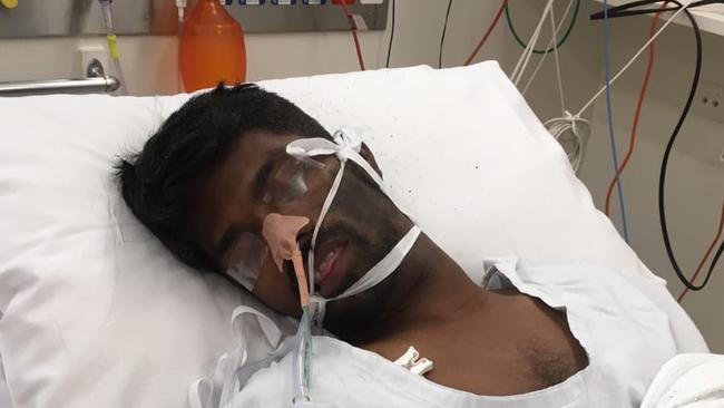 Vignesh was badly injured in the industrial fire at Campbellfield. To donate funds go to <a href="http://www.helpvignesh.raisley.com">helpvignesh.raisley.com </a>                     