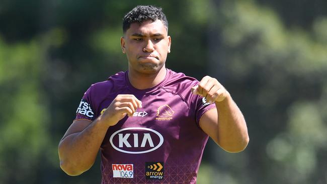 Tevita Pangai Jr is expected to start in place of Alex Glenn on Friday. Picture: AAP/Darren England.